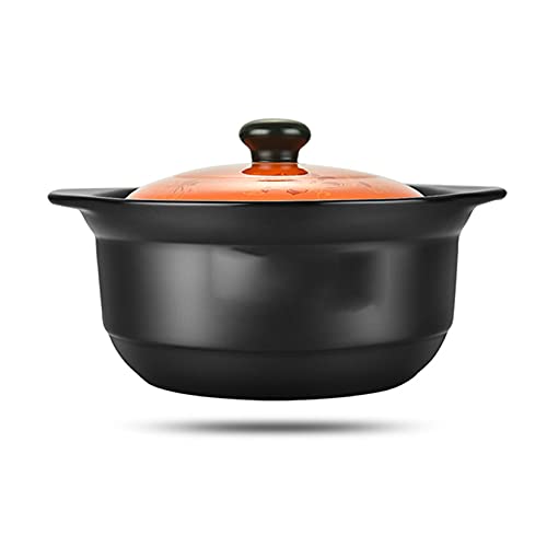 Cocotte en argile noire pour mijoter vos soupes et ragoûts faits maison