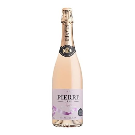 Pierre Chavin Zero Rose espumoso, no alcohólico, vino de rosa espumoso, 750 ml