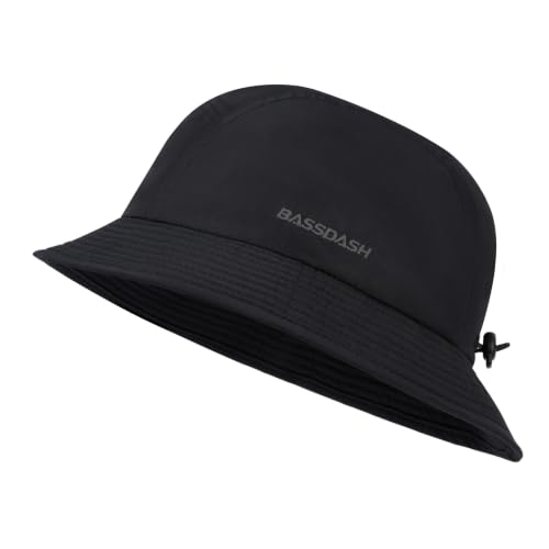 Image of BASSDASH UPF50+ Fishing Bucket Hat for Men Women Lightweight Water Resistant Packable Outdoor Summer Sun Hats FH13