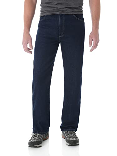 Wrangler Pantalones Vaqueros clásicos para Hombre, Ajuste clásico, Estilo Vaquero, Chic, Chic, GED, Corte clásico, Prelavado, 38W / 36L