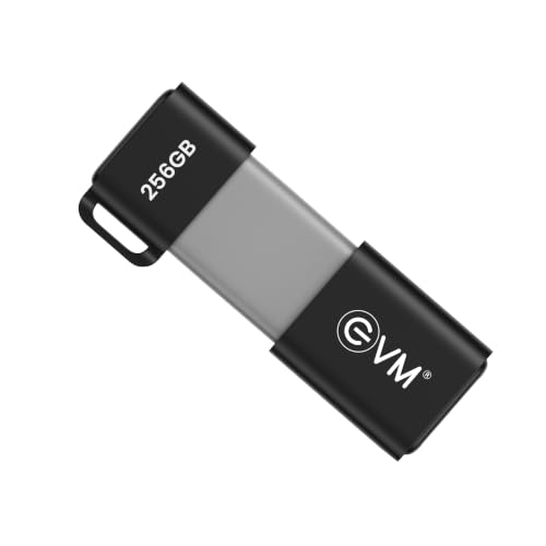 Image of EVM EnXO 256GB OTG Flash Drive USB 3.2 Gen 1 | Versatile Dual USB Type-C & Type-A Connectors | Rapid 120MB /s Read| Smartphone Laptop Tablet Smart TV | Plug & Play | 10 Years Warranty (ENXO /256GB)
