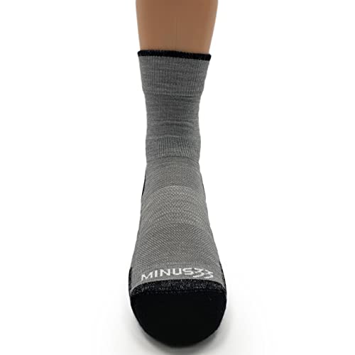 Image of USA Made - Micro Cushion Crew Socks - Hiking Socks - Merino Wool - Mountain Heritage