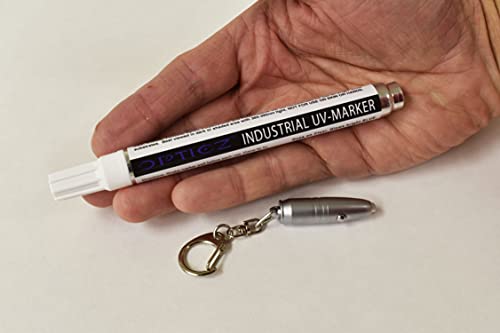 Opticz Blacklight Reactive Invisible Blue Ink Industrial Uv Marker With Uv Light #TOP5