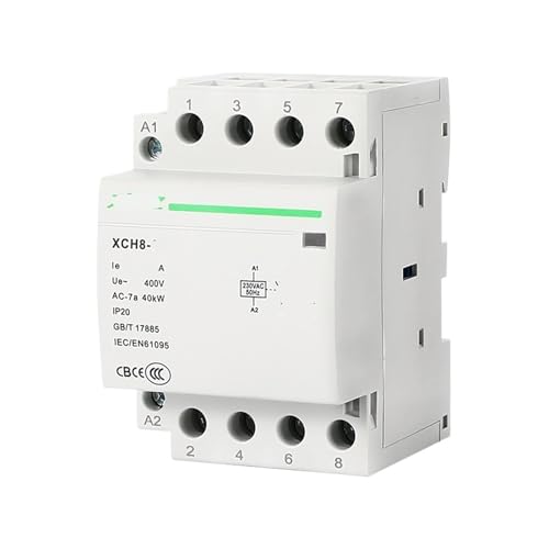 Contacteur modulaire 4P 40A pour couper et piloter les circuits de chauffage