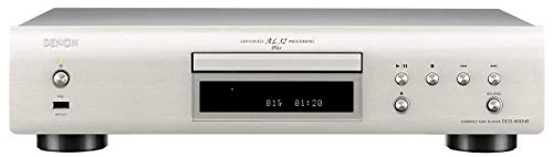 Denon DCD800NESPE2 CD-Player (Aluminium Frontblende, ECO-Standby, Front USB, Kopfhöreranschluss) Premium Silber