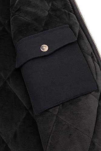 Image of ZENTHACE Mens Quilted Lined Duck Canvas Work Vest,Brass Zip Up