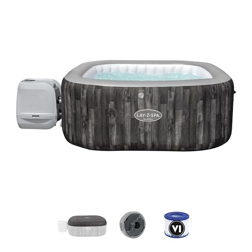 BESTWAY Spa Gonflable carré Lay-Z-Spa Majorca Hydrojet Pro 4-6 Personnes