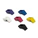 Cannon Sports Set of 6 Assorted Colors Rubber Whistle Tip Guards