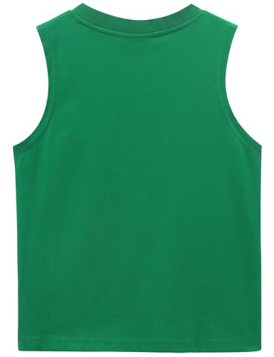 Spring&Gege Boys Summer Tank Top Solid Cotton Workout Sleeveless T-Shirts (5-14 Years)2