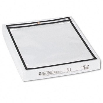 C-Line® Shop Ticket Holder with Reinforced Edges HOLDER,TCKT,2CR SDS,11X14 F6H375-USB (Pack of3)