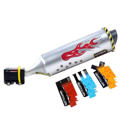 Système de son pour vélo, bruit d’échappement de vélo, turbines en plastique, tuyau d’échappement pour vélo, effets pour moto, outils de cyclisme pour BMX,...