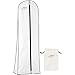Premium Wedding Dress & Long Gown Garment Bag for Travel & Storage | 72 Inch, 10" Gusset, Breathable