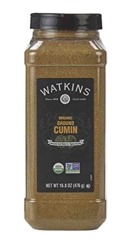Watkins Gourmet Spice, Organic Ground Cumin, 16.8 oz. Bottle, 1 C...