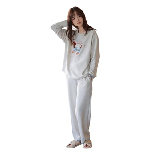 Pyjama polaire femme manche longue ensemble 2 pièces vêtement détente poche