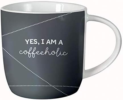 GRAFIK WERKSTATT Das Original 61143 Grafik Werkstatt Kaffee fürs Büro| Porzellan Tasse Zum verschenken | coffeeholic Cup, Porcelain