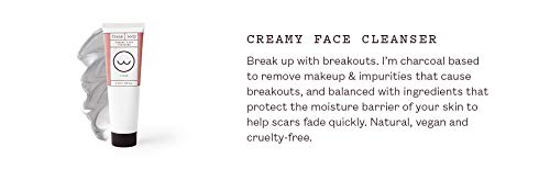 Frank-Body-Creamy-Face-Cleanser-338oz-Hydrating-Charcoal-Face-Cleanser-For-Acne-Naturally-Removes-Makeup-Impurities-Activated-Charcoal-Coffee-Seed-Extract-Grapeseed-Oil-100ml
