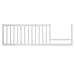 DwellStudio Mid-Century Toddler Bed Conversion Kit, French White