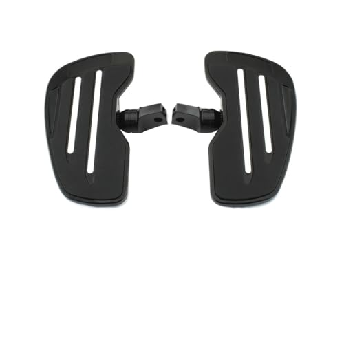 Repose-pieds avant large pour R18 Transcontinental, confort et aluminium haut de gamme noir