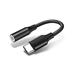 ILamourCar USB C Kopfhörer Adapter, USB C auf 3.5mm Klinke Adapter Typ C Aux Adapter Hi-Fi DAC Chip Kompatibel für Samsung Galaxy Note20 S21 Ultra Note10 A80 Huawei P40/P30 Pro/P20,Pixel 4a/4, usw