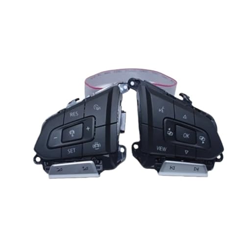 Bouton de volant avec ACC pour VW Golf MK8 commande navigation DVD Passat