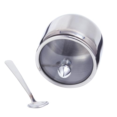 Tarro de condimentos de acero inoxidable 304 con diseño moderno para cocina 7