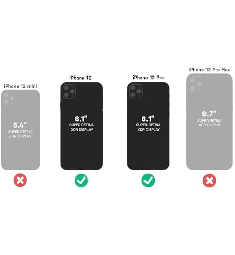 Image of OtterBox iPhone 12 & iPhone 12 Pro Commuter Series Case - Blue | Thin & Protective iPhone Case, Dual-Layer, Impact Absorbing iPhone Case