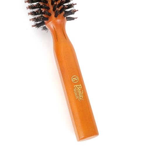 Image of Beaute Secrets Professional Round Brush for Blow Drying Ceramic Ion Thermal Barrel Brush for Precise Styling and Maximum Volume - Lightweight Round Hair Brush for Manageable Hair