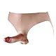 Strap On Dildo - Strap On Harness Dildo Panties, 20cm fester Penis, weicher hochelastischer Silikon Realistischer Dildo Transgender Kleidung Erwachsene Produkte Sexspielzeug für lesbische Paare