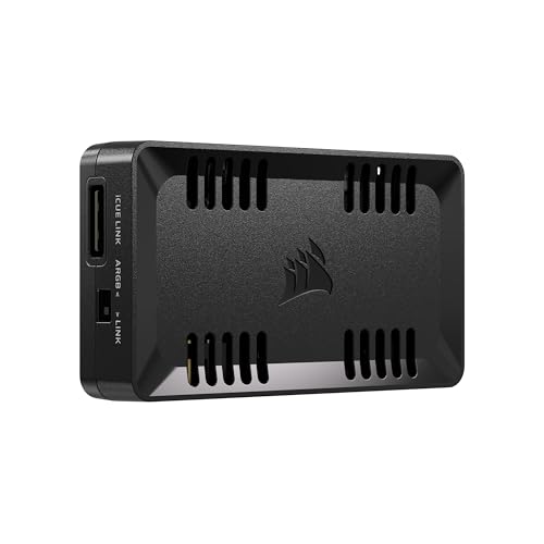 Corsair Commander Duo Contrôleur de l'éclairage et de la Vitesse de Ventilation – ARGB et iCUE...