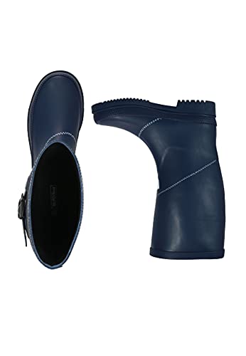 MADSea Damen Gummistiefel Sailor dunkelblau Langschaft, Farbe:dunkelblau, Größe:38 EU
