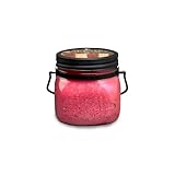 McCall’s Candles | Cotton Candy | 16 oz Two-Wick Scented Candle | USA-Poured | Vintage Mason Jar with Carrying Handle | Spun Sugar, Vanilla & Bergamot Fragrance
