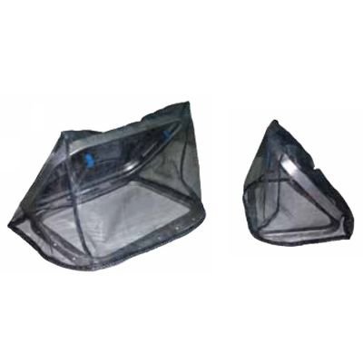 wellenshop Insektennetz Fliegengitter Moskitonetz für Dachluke 540 x 540 x 350 mm Boot
