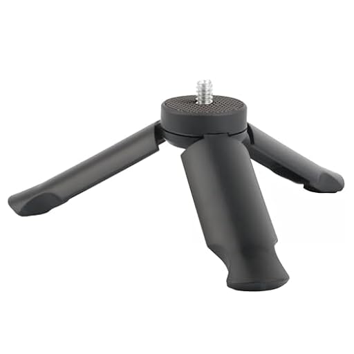 Mini Trípode con Tornillo de 1/4", Camara Mini Trípode Antideslizante Trípodes Portátil Trípodes de Mesa para dji Pocket 3 Osmo GoPro Smooth 4 DSLR Estabilizador de Cardán | Ya disponible en tu tienda friki favorita! En mundofriki.es!