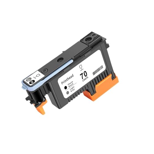 For 70 Printhead C9404A C9405A C9406A C9407A C9408A C9409A C9410A Print Head .Compatible With HP Designjet Z5200 Z5400 Z2100 Z3100 Z3200(70 Printhead PBK-GY)
