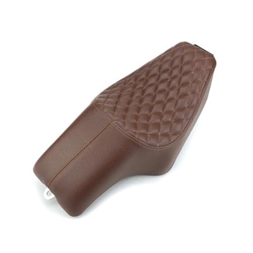 DINGZEN Sedile Moto Sedile passeggero Anteriore Posteriore per Motocicletta Nera Sedile biposto per Sportster XL883 1200 X48 XL 1200 883 48 2004-2016 Sella per Moto