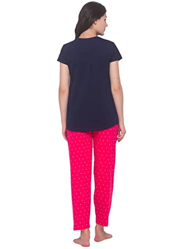 Image of AV2 Women Cotton Printed Maternity & Feeding Top & Pajama Set 2239