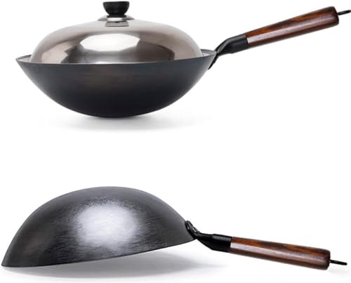 Wok tradicional de hierro sin recubrimiento para 1-2 personas miniatura 2