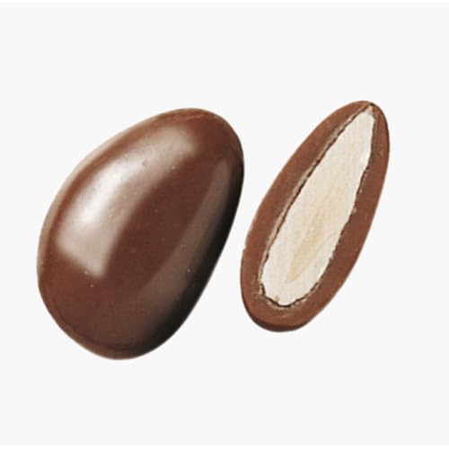 Reynaud - Coeur d'amande au chocolat lait, boite 1 Kg, croquante, intense et gourmande. Boite idéal pour offrir ou déguster. Evènements : mariage, baptème communions