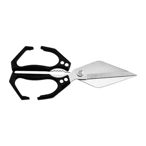 Tijeras De Cocina Para Alimentos,Tijeras De Carne De Acero Inoxidable Para Cortar | Tijeras De Aves Para Pescado Restaurante Preparación De Mariscos
