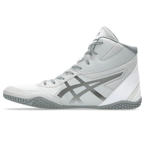 Image of ASICS Men Mesh Lace Up Wrestling Shoe