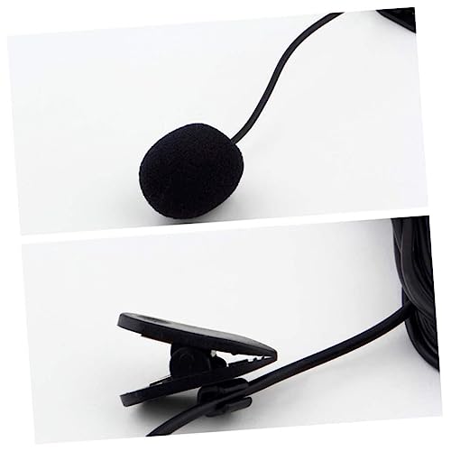 BESPORTBLE Mini Lavalier Clip Microphone for Lectures Teaching and Presentations Frequency Range for