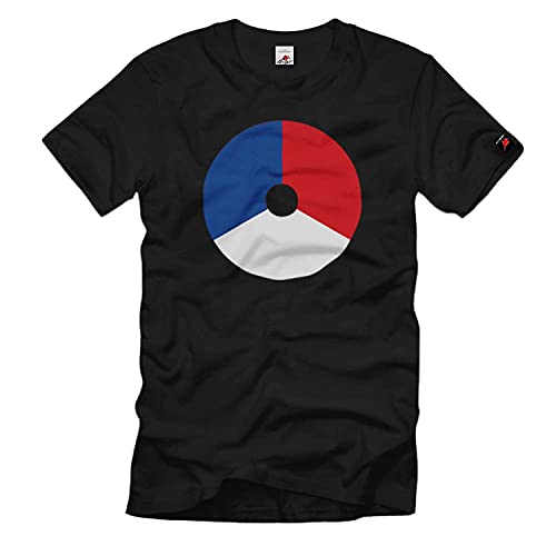 T-shirt Luchtmacht Pays-Bas forces royales air noir grande taille XXL #1533