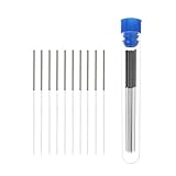 BORDSTRACT 3D Drucker Düsen Reinigungsnadel, 10 Stück Edelstahl 0.25 mm Nozzle Düsenreinigungsnadel Set für 3D Drucker Extrucker Zubehör und Instandhaltung