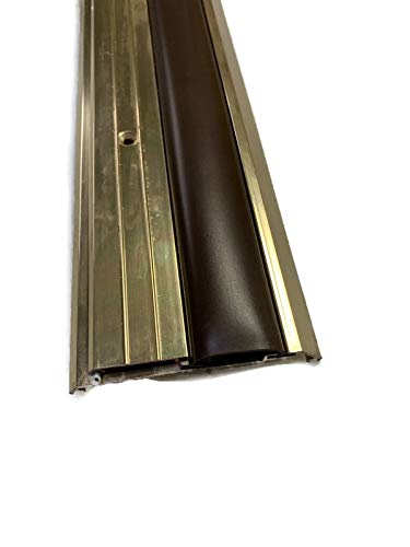 Gold Anodized Adjustable Height Vinyl Threshold 36" Long V-9-G Easiest Installation #TOP1