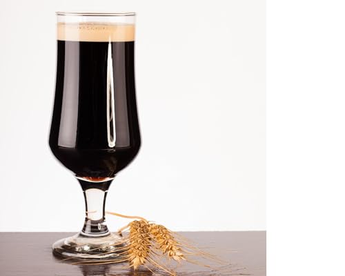 Jogo Com 6 Taças De Vidro Para Cerveja Chopp Bebidas Drinks Sofisticada Resistente Design Moderno Pe