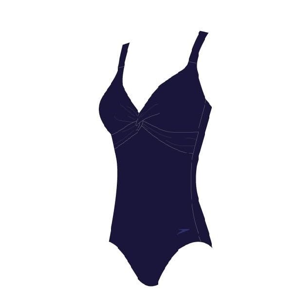 Image of Speedo Women's Endurance Brigitte One Piece Swimwear - True Navy