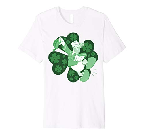 T-shirt Donald Duck Disney Mickey and Friends idéal pour la Saint-Patrick