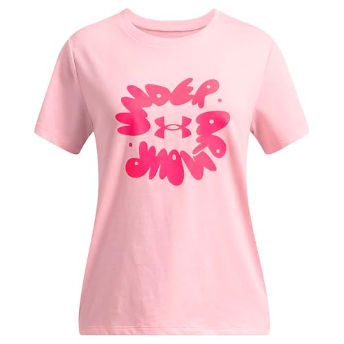 Under Armour Girls' Bubble Wordmark Short Sleeve T-Shirt (Big Kid)