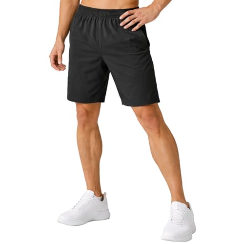 Image of GYMIFIC Mens Sports Training Running Dry Fit Solid Boxer Shorts | Premium Lightweight Stretchable Activewear Gym Shorts for Running, Workout, Training & Fitness