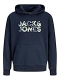 JACK & JONES Jjejeff Logo Sweat Hood Jnr